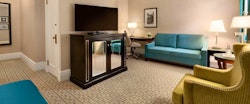 Deluxe Room Living Area at Fairmont Chateau Laurier, Ontario