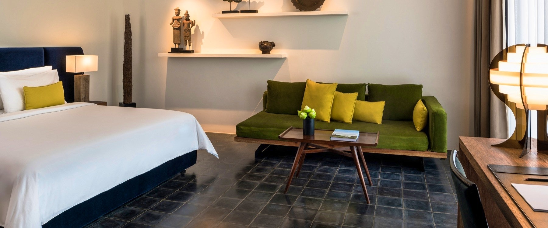 Deluxe Triple Room at Viroth’s Hotel, Siem Reap