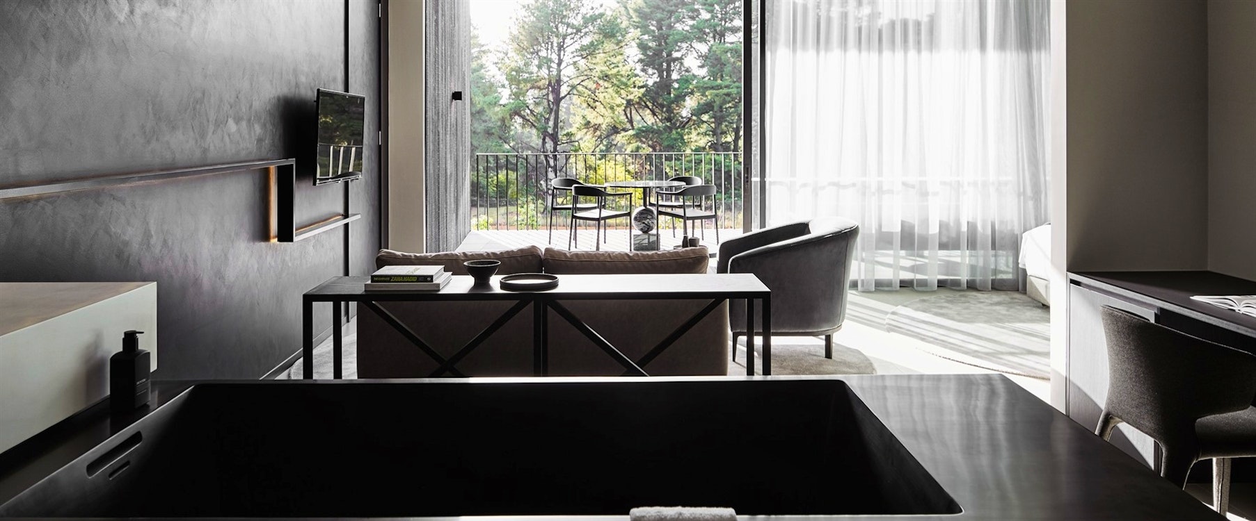 Den at Jackalope Hotel Mornington Peninsula, Victoria, Australia 