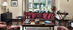 Lounge area at Ceylon Tea Trails