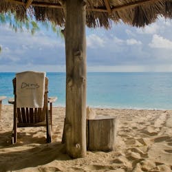 Beach at Denis Private Island, Seychelles