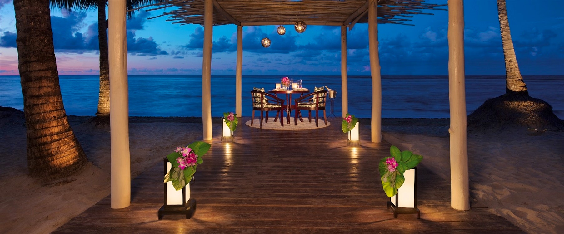 Romantic Dinner at Zoetry Agua Punta Cana, Dominican Republic 