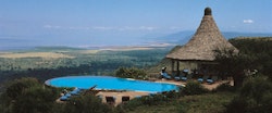 View into the distance at Lake Manyara Serena Safari Lodge