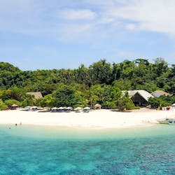 Beautiful shot of Club Paradise Coron, Palawan
