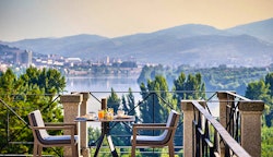 Balcony view at Six Senses Douro Valley, Portugal