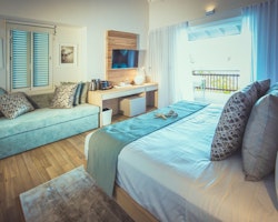 bright modern chalets at carana beach hotel