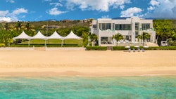 Panorama of The Beach House Anguilla