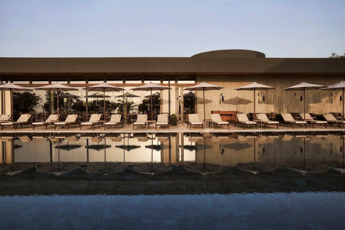 Poolside, The Olivar Suites, Corfu, Greece