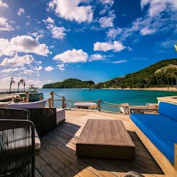 Decking View at The Liming, St Vincent & The Grenadines, Caribbean