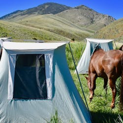 Camping at Medicine Lodge Horse Drives at Silver Spur Ranch