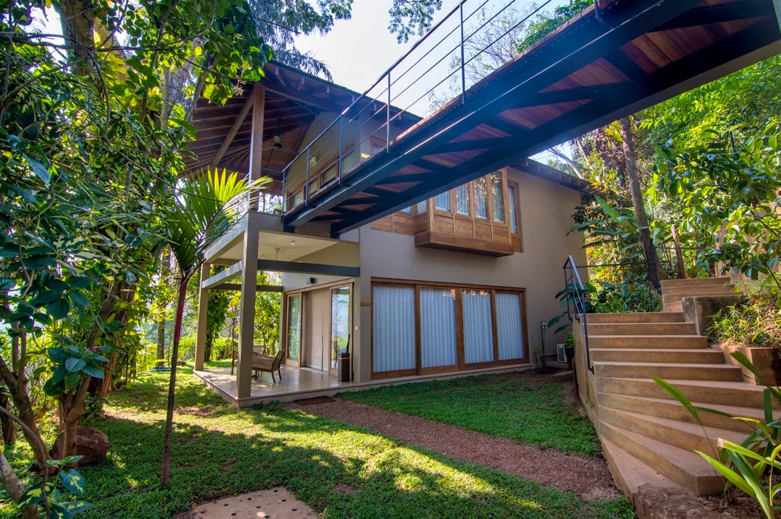 Set amidst lush forest, King’s Pavilion, Kandy