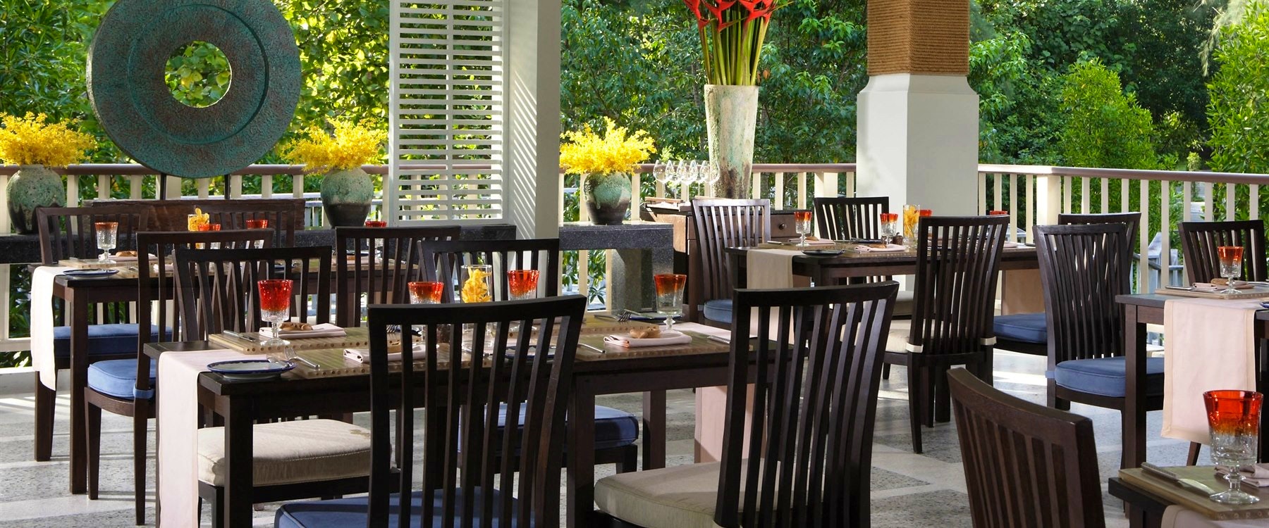 Geckos restaurant at Dusit Thani Krabi Beach Resort