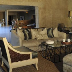 Safari Lounge at Sabi Sabi Earth Lodge, South Africa