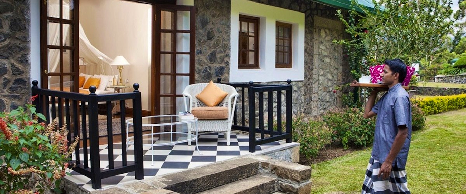 In Room service at Ceylon Tea Trails