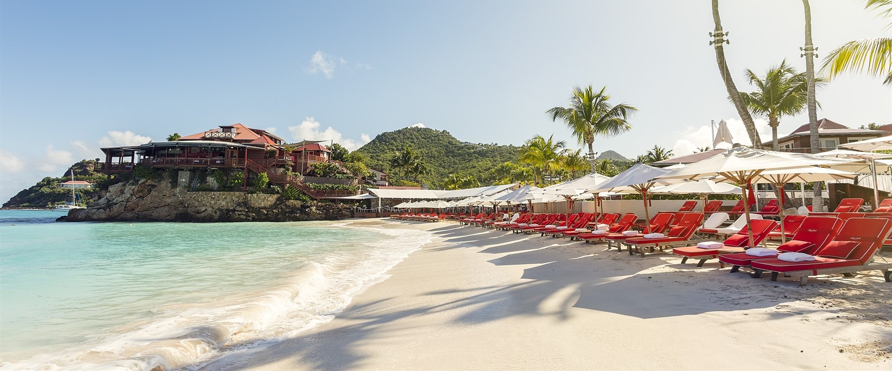 Stunning beach at Eden Rock, St Barths