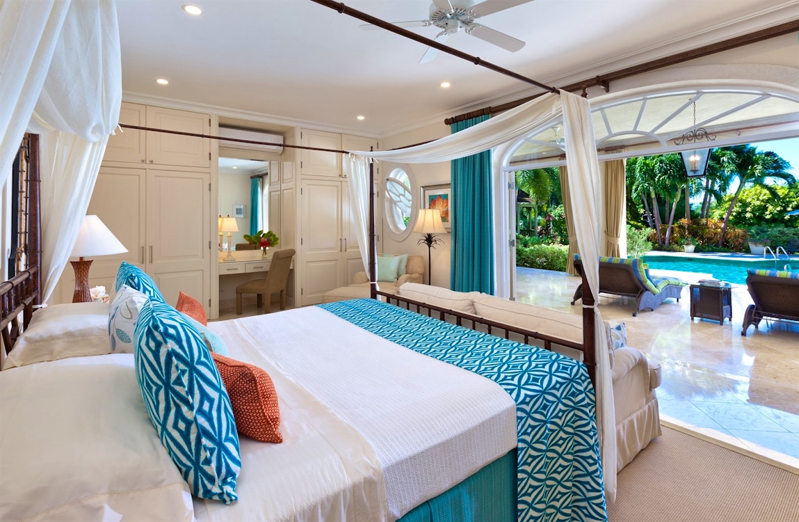 bedroom at eden villa sugar hill barbados 