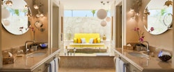 Coral Stone Bathroom with Marble Jacuzzi at Eden Roc at Cap Cana Boutique Suites & Beach Club, Dominican Republic