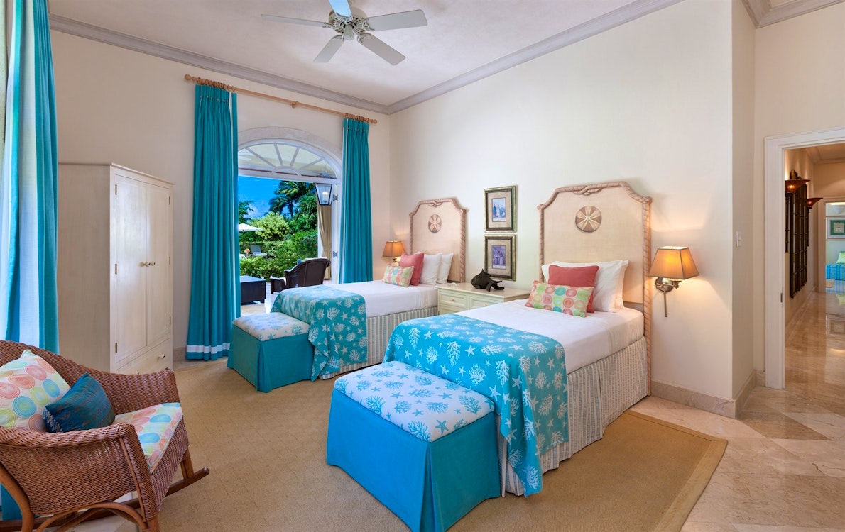 bedroom at eden villa sugar hill barbados 