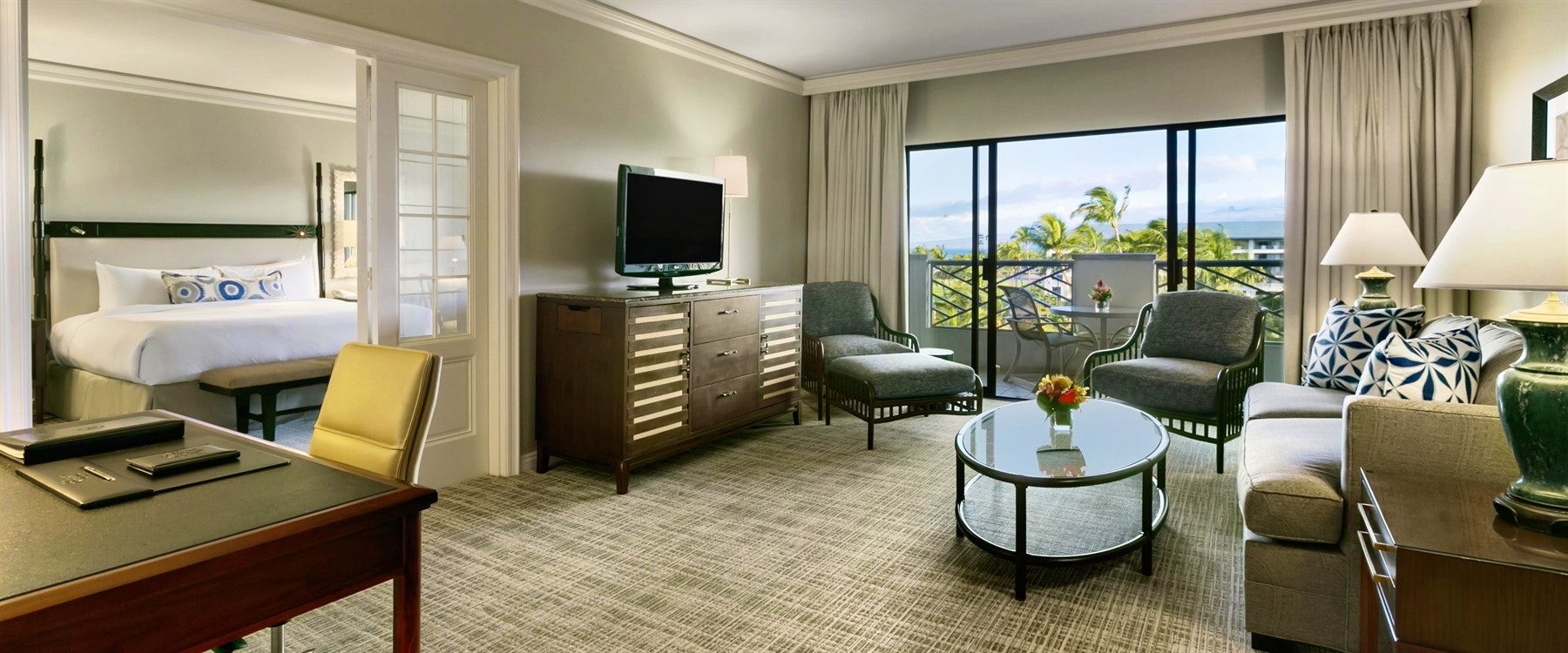 Executive Suite Garden Room at Fairmont Orchid, Hawaii