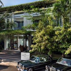 Exterior of Viroth’s Hotel, Siem Reap