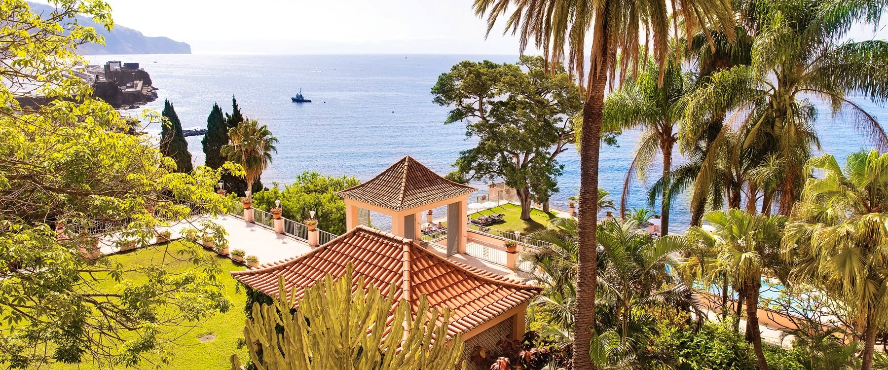 The View from Reid’s Palace, A Belmond Hotel, Madeira, Portugal