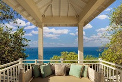 Balcony at the liming st vincent the grenadines caribbean