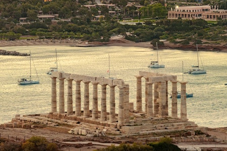 View from Temple of Poseidon