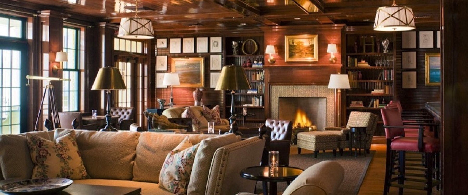 The Living Room at Ocean House Rhode Island, New England