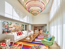 spa waiting area at the faena hotel miami beach