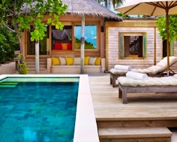 Family Villa with Pool Exterior at Six Senses Laamu, Maldives, Indian Ocean
