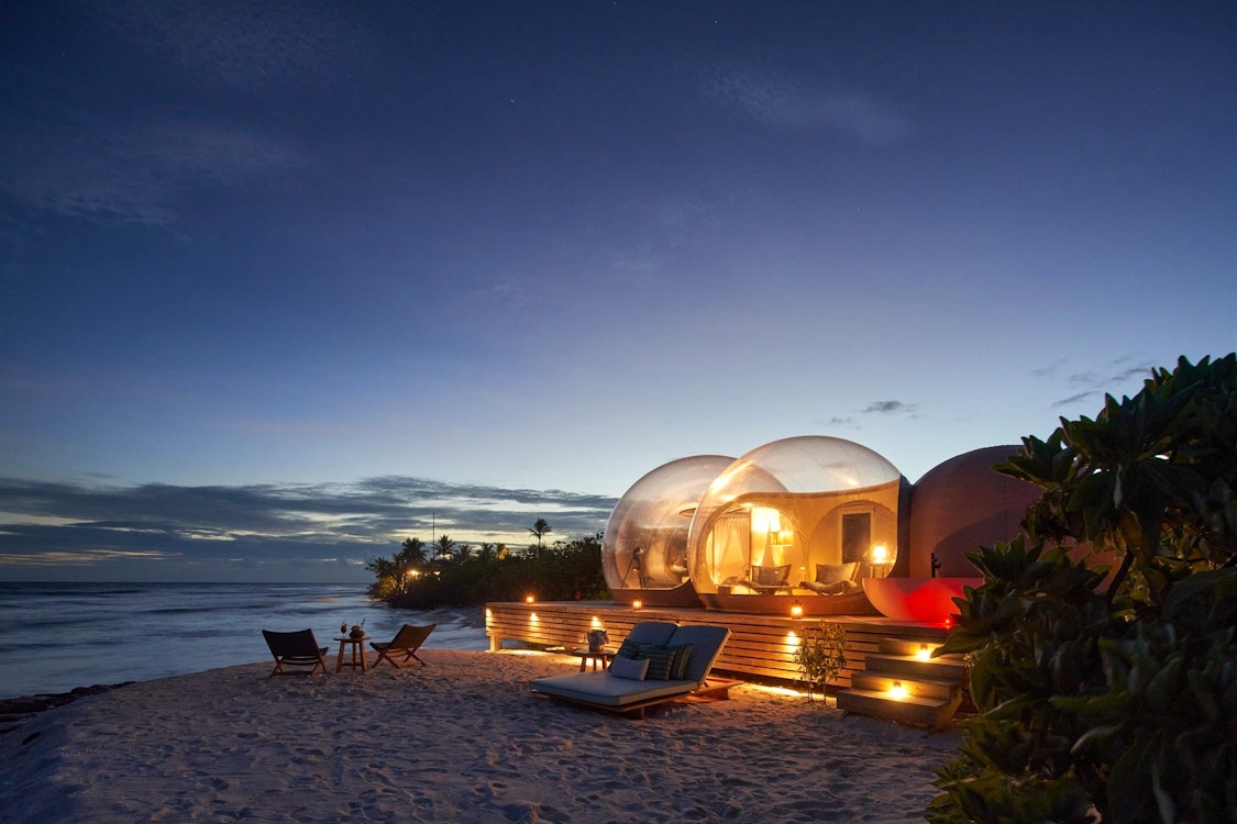 Finolhu Baa Atoll Maldives - Beach Bubble Experience