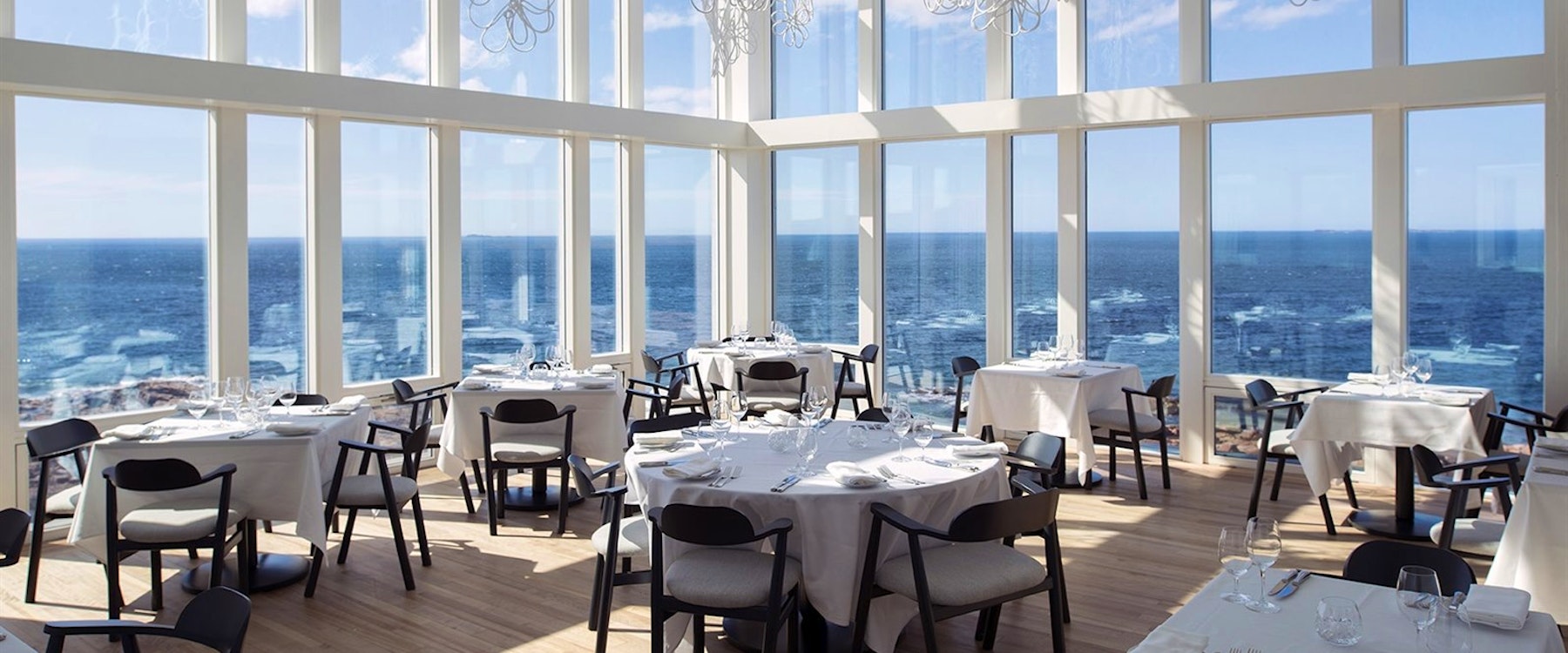 Interior of Fogo Island Inn, Newfoundland