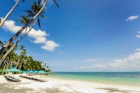 the beach at four seasons resort koh samui thailand