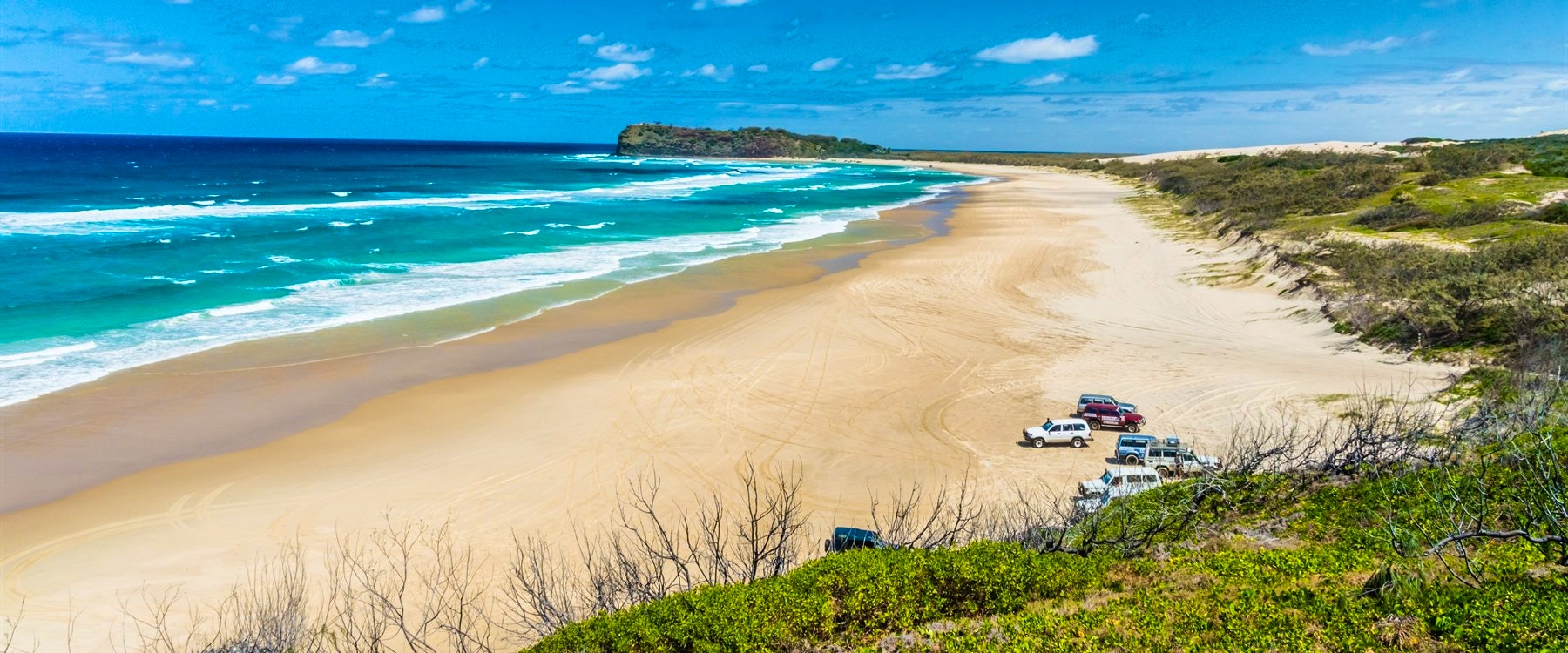 noosa to fraser island