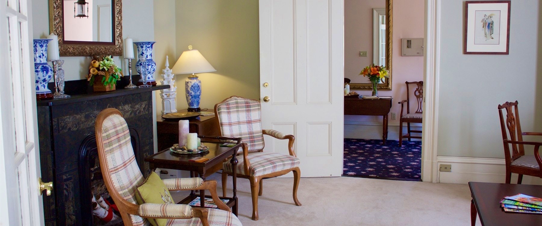 Front parlour at Tattingstone Inn, Wolfville