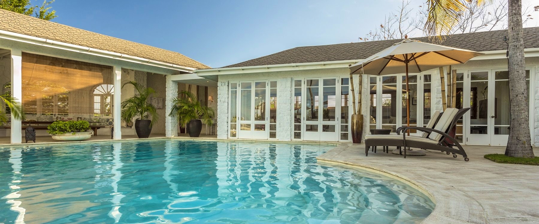 Poolside View At Cotton House, Grenadine