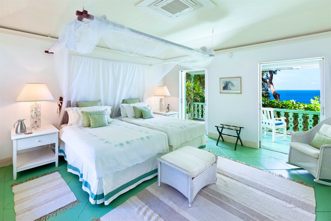 bedroom at fustic house barbados 