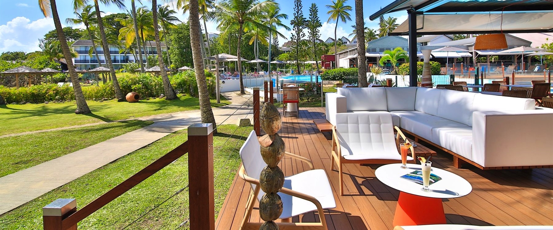 La Route Des Espices Terrace at La Creole Beach Hotel & Spa, Guadeloupe