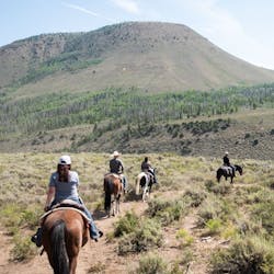 Horse Riding at Drowsy Water Ranch, Colorado