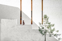 amankora thimphu entrance staircase