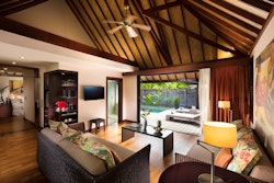 Garden Pool Suite at Hilton Moorea Lagoon Resort & Spa, French Polynesia