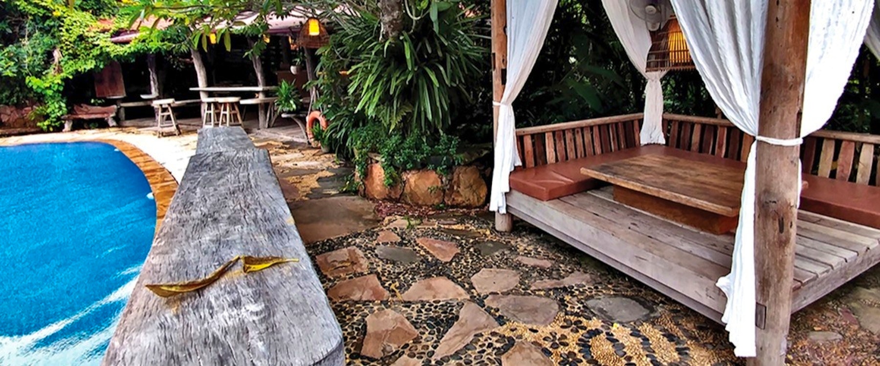 Garden Swimming Pool at Veranda Natural Resort, Cambodia 