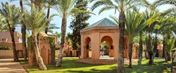 Gardens at Amanjena, Marrakech, Morocco