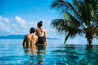 Infinity Pool at Anantara Bophut Koh Samui Resort