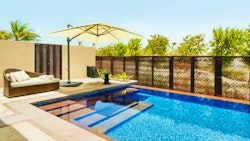 garden view villa with plunge pool