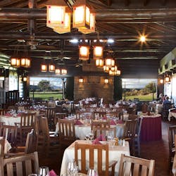 Dining Room at El Tover - Grand Canyon, Arizona
