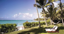 Lounge Beach Area at The Villa at One&Only Le Saint Geran
