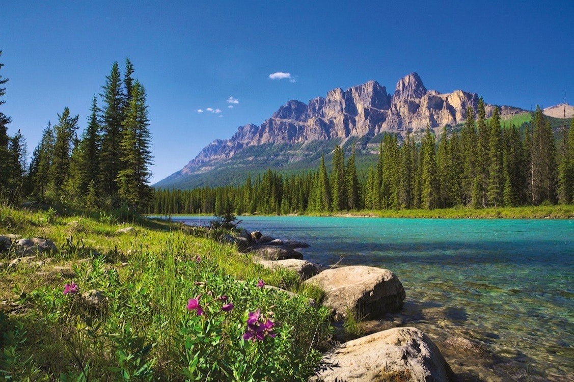 castle mountain banff national park