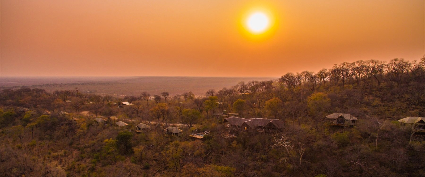 Aerial view of  Ghoha Hills