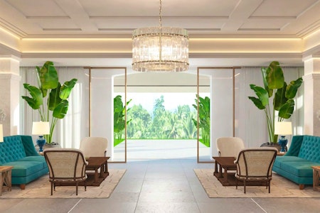 Lobby, Gran Hotel Taoro, Tenerife, Spain
